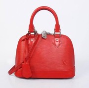 Louis Vuitton Epi Leather Alma BB Red free shipping $225