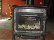 Heritage soap stone wood stove without flu pipe you will have to pk up